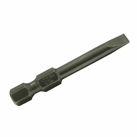 URREA Urrea Heavy-Duty Flat Power Bit, , 1/4" Hex Drive, 1-15/16"L x 1/4", 5F-6R Screw Size 14008X